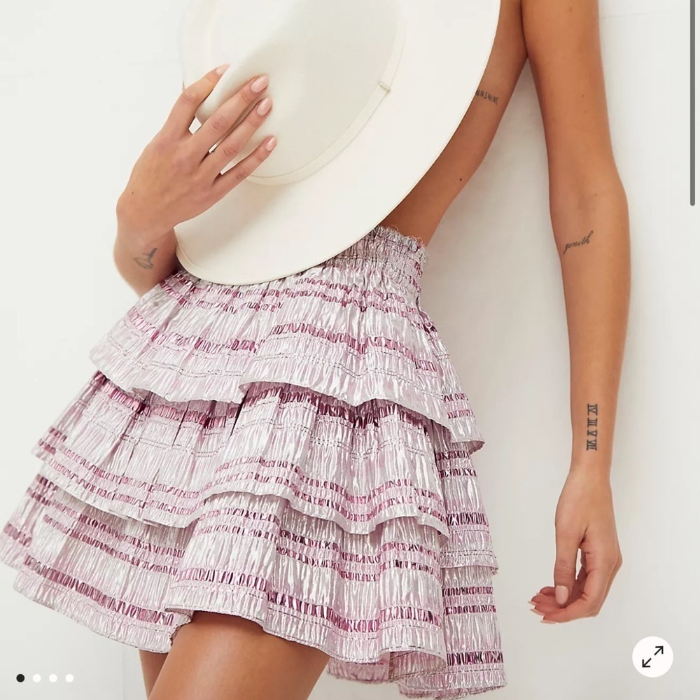 Brynlee Skirt | Free People x LoveShackFancy xs